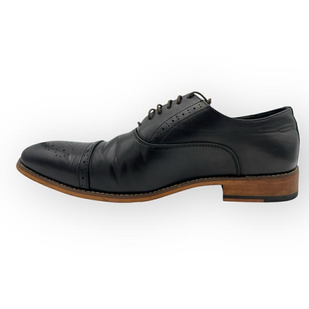Unlisted By Kenneth Cole Mens Cheer Lace Up B Oxford Shoes Black Size 10.5